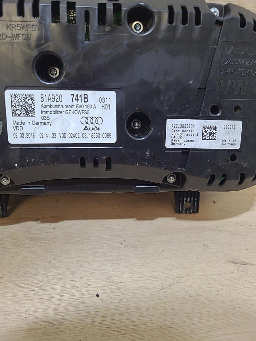 Compteur AUDI Q2 PHASE 1 Diesel - 1