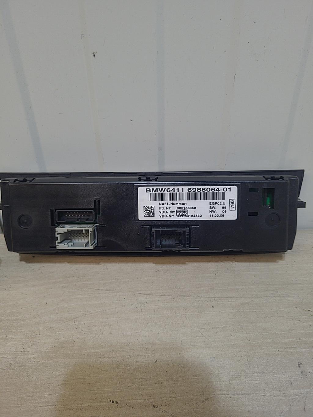 Commande chauffage BMW SERIE 1 E87 PHASE 1 Diesel - 1
