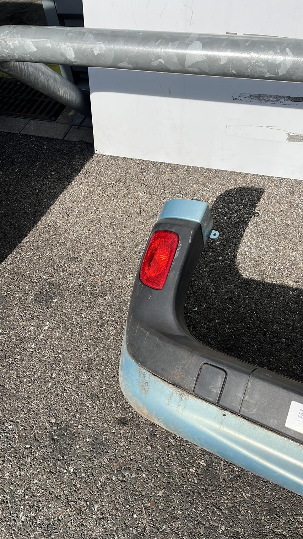 Pare choc arriere RENAULT KANGOO 2 PHASE 1  - 1