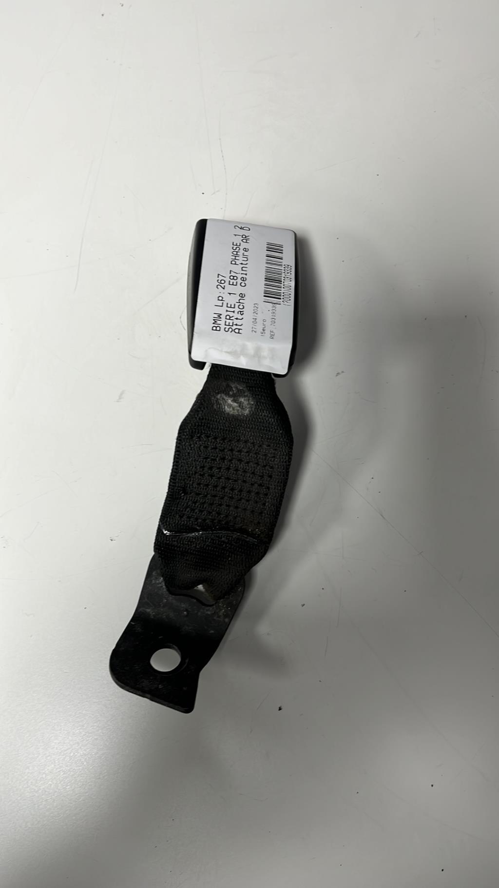 Aggancio cintura sicurezza posteriore destro BMW SERIE 1 E87 PHASE 1 Diésel - 1