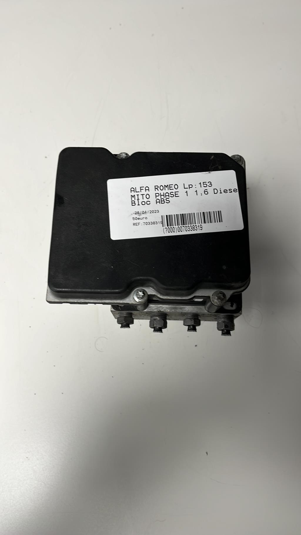 Blocco ABS (antibloccaggio freni) ALFA ROMEO MITO PHASE 1 Diésel - 1