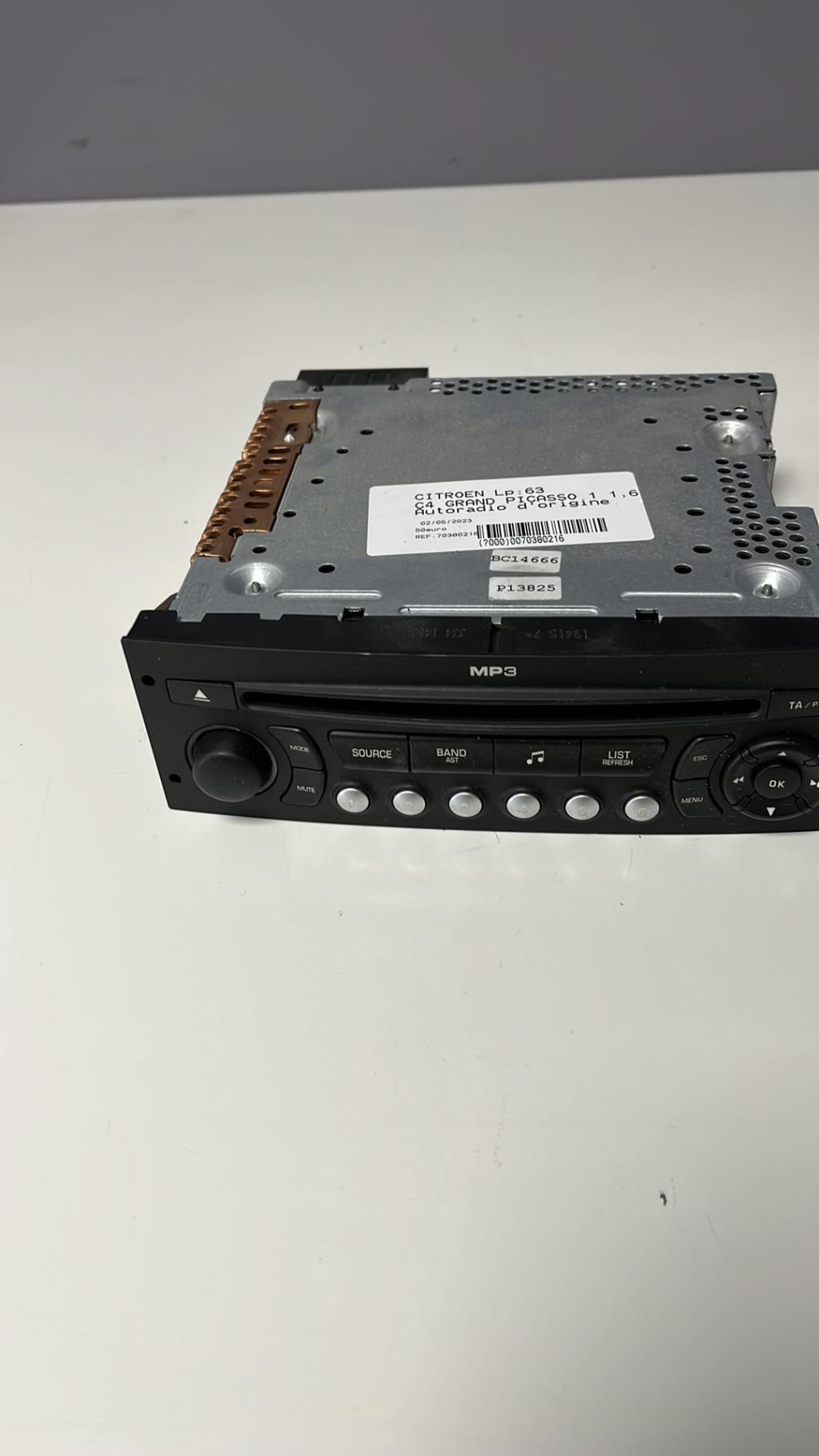 Autoradio originale CITROEN C4 GRAND PICASSO 1 Diésel - 1