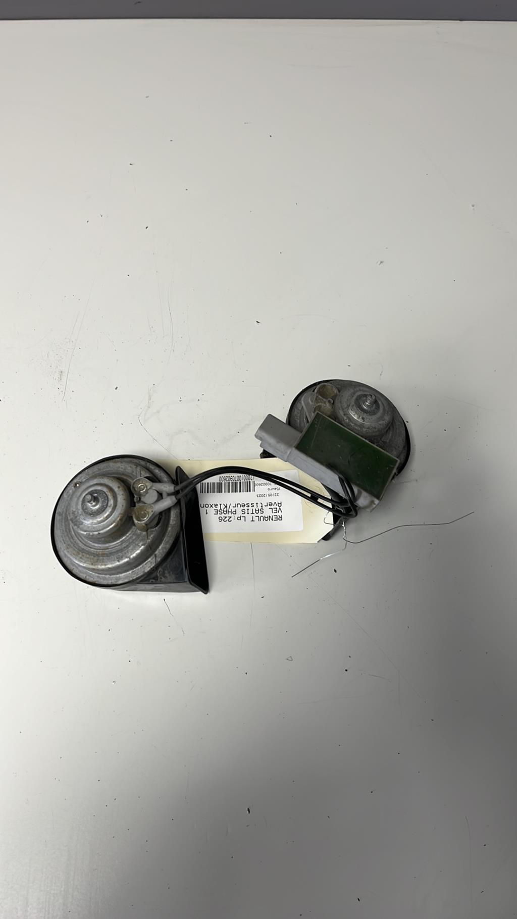 Tromba/Clacson RENAULT VEL SATIS PHASE 1 Diésel - 1