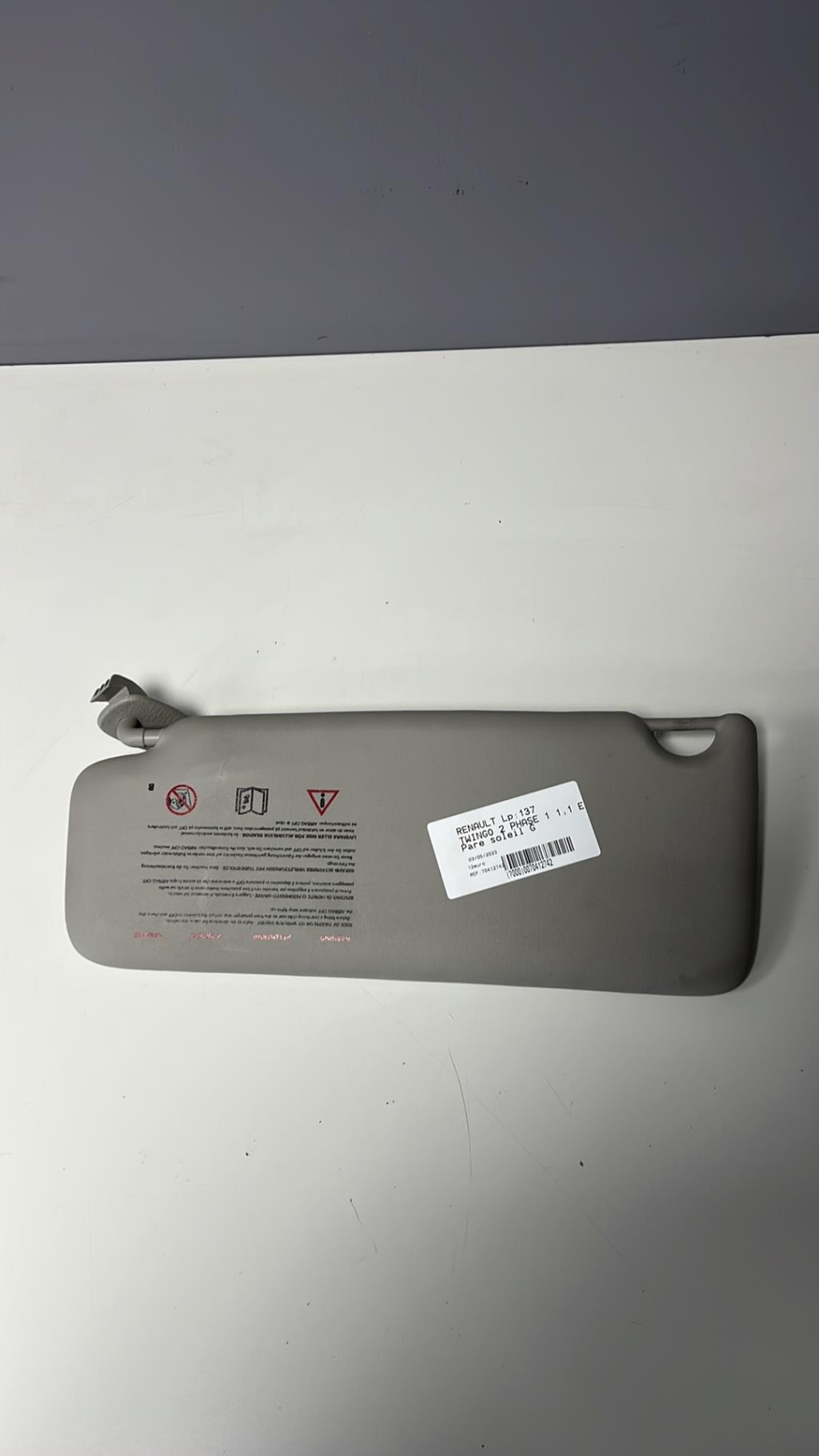 Visiera parasole sinistra RENAULT TWINGO 2 PHASE 1 Gasolina - 1