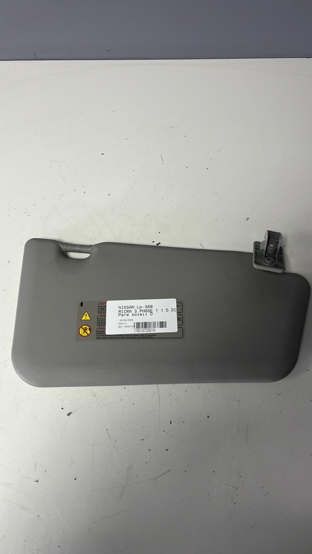 Visiera parasole destra NISSAN MICRA 3 PHASE 1 Diésel - 1