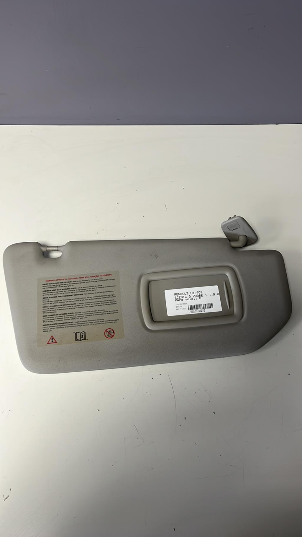 Visiera parasole destra RENAULT SCENIC 3 PHASE 1 Diésel - 1