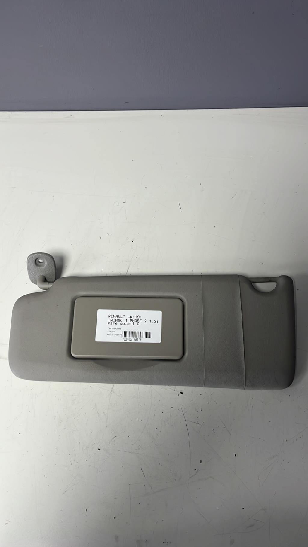 Visiera parasole sinistra RENAULT TWINGO 2 PHASE 1  - 1