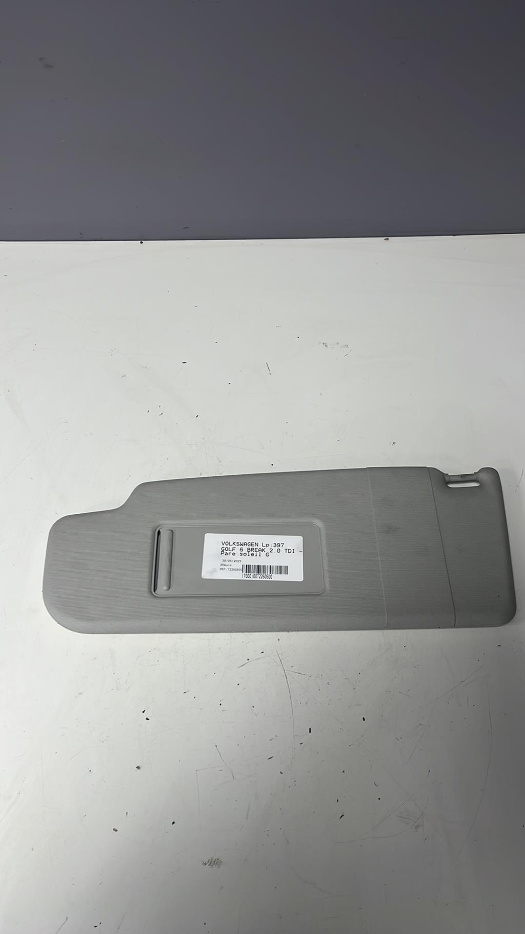 Pare soleil gauche VOLKSWAGEN GOLF 6 BREAK  - 1