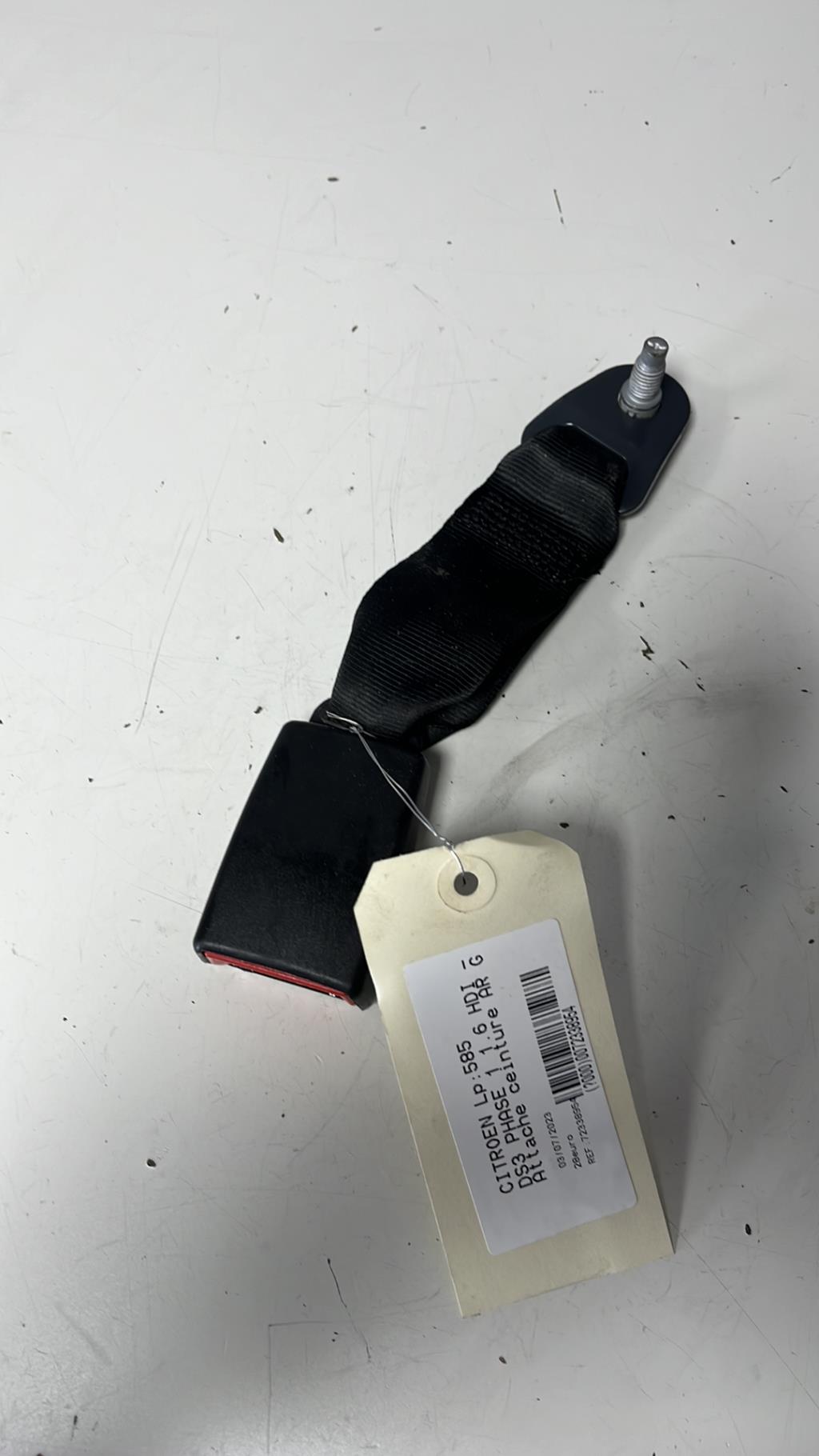 Aggancio cintura sicurezza posteriore sinistro CITROEN DS3 PHASE 1 Diésel - 1