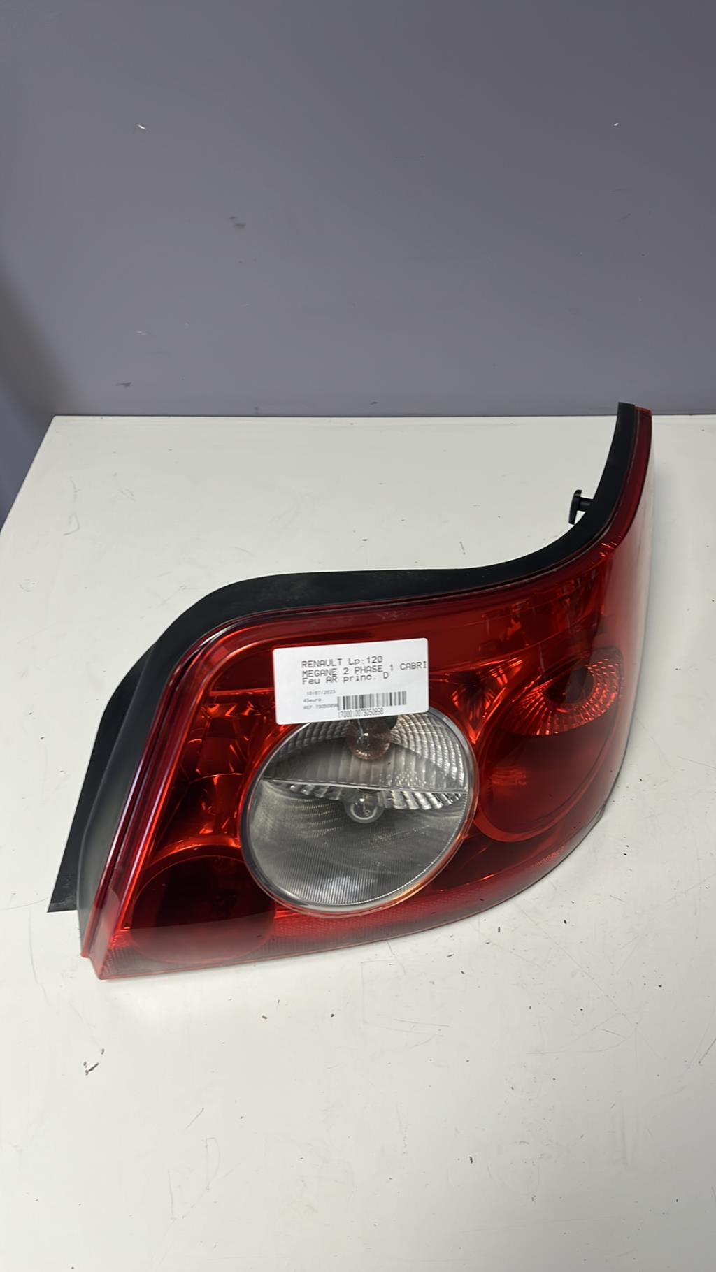 Fanale posteriore principale destro (luci) RENAULT MEGANE 2 PHASE 1 CABRIOLET Gasolina - 1