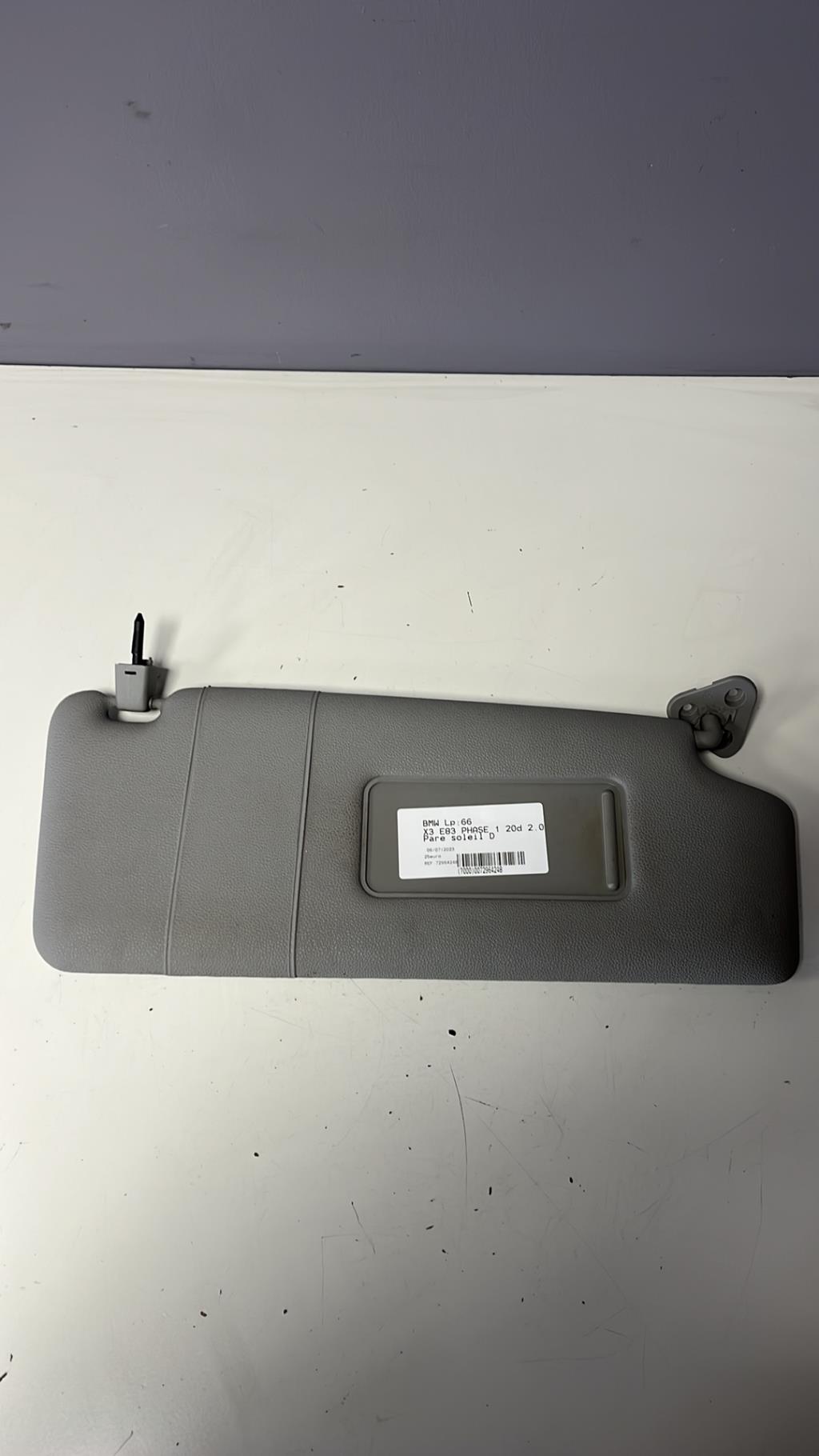 Pare soleil droit BMW X3 E83 PHASE 1 Diesel - 1