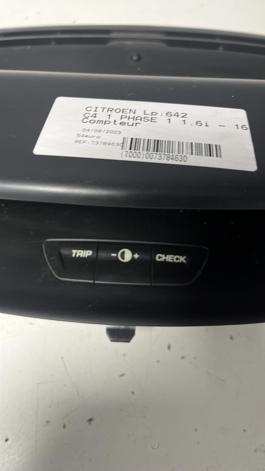 Compteur CITROEN C4 1 PHASE 1 Essence - 1