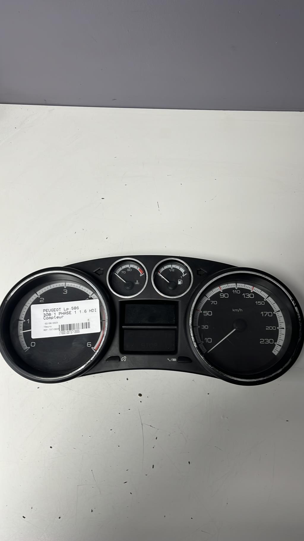 Compteur PEUGEOT 308 1 PHASE 1 Diesel - 1