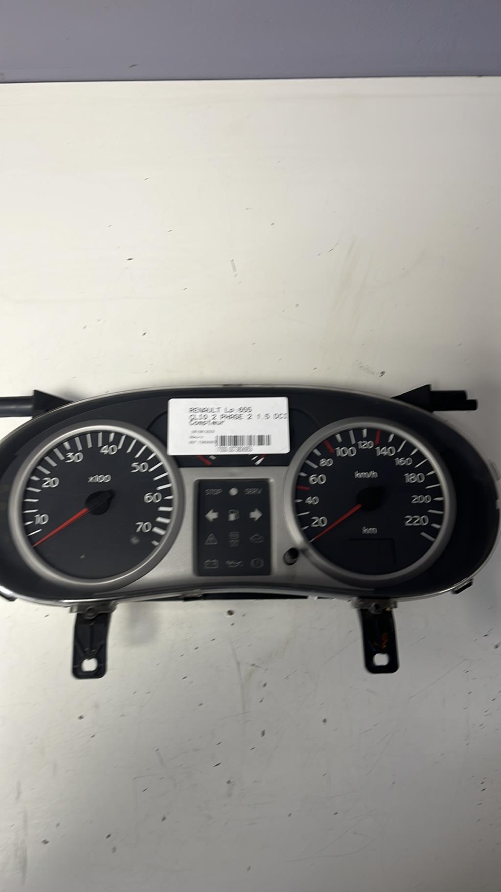 Compteur RENAULT CLIO 2 PHASE 2 Diesel - 1