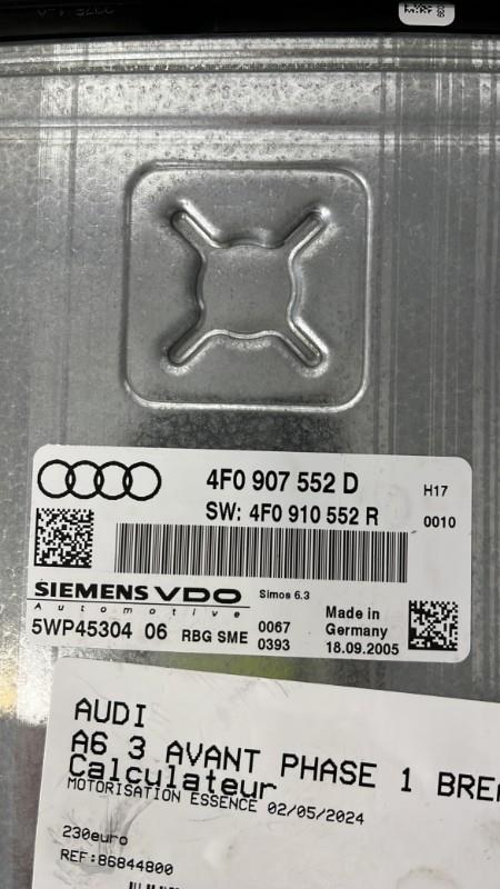 Calculateur AUDI A6 3 AVANT PHASE 1 BREAK Essence - 1
