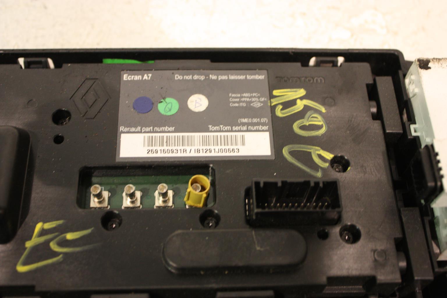 Ecran GPS RENAULT MEGANE 3 PHASE 1  - 1