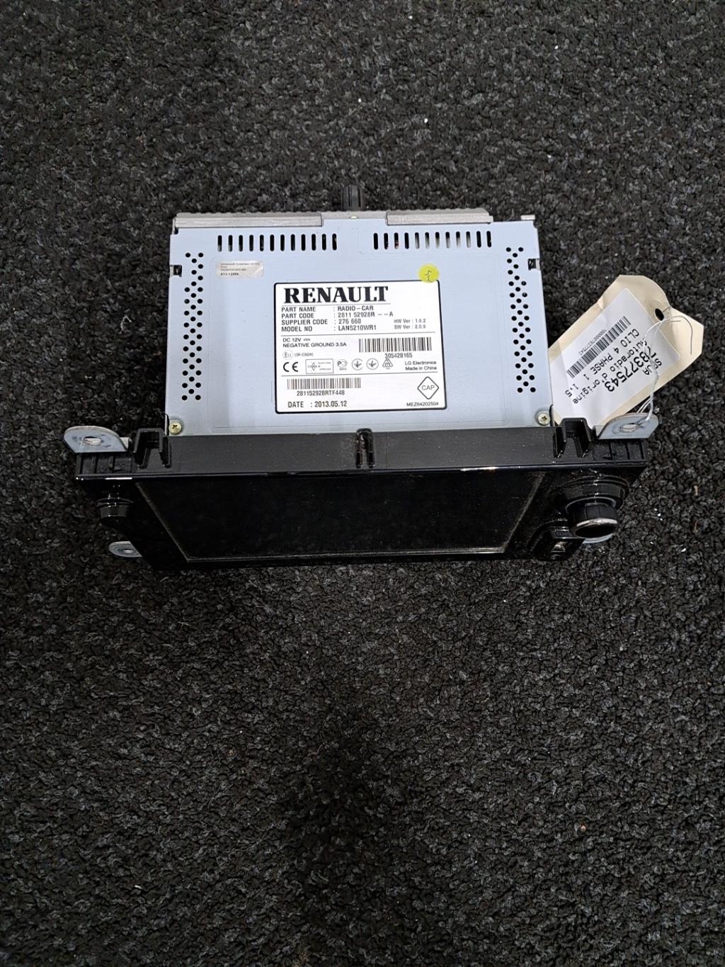 Autoradio d'origine RENAULT CLIO 4 PHASE 1 Diesel - 1