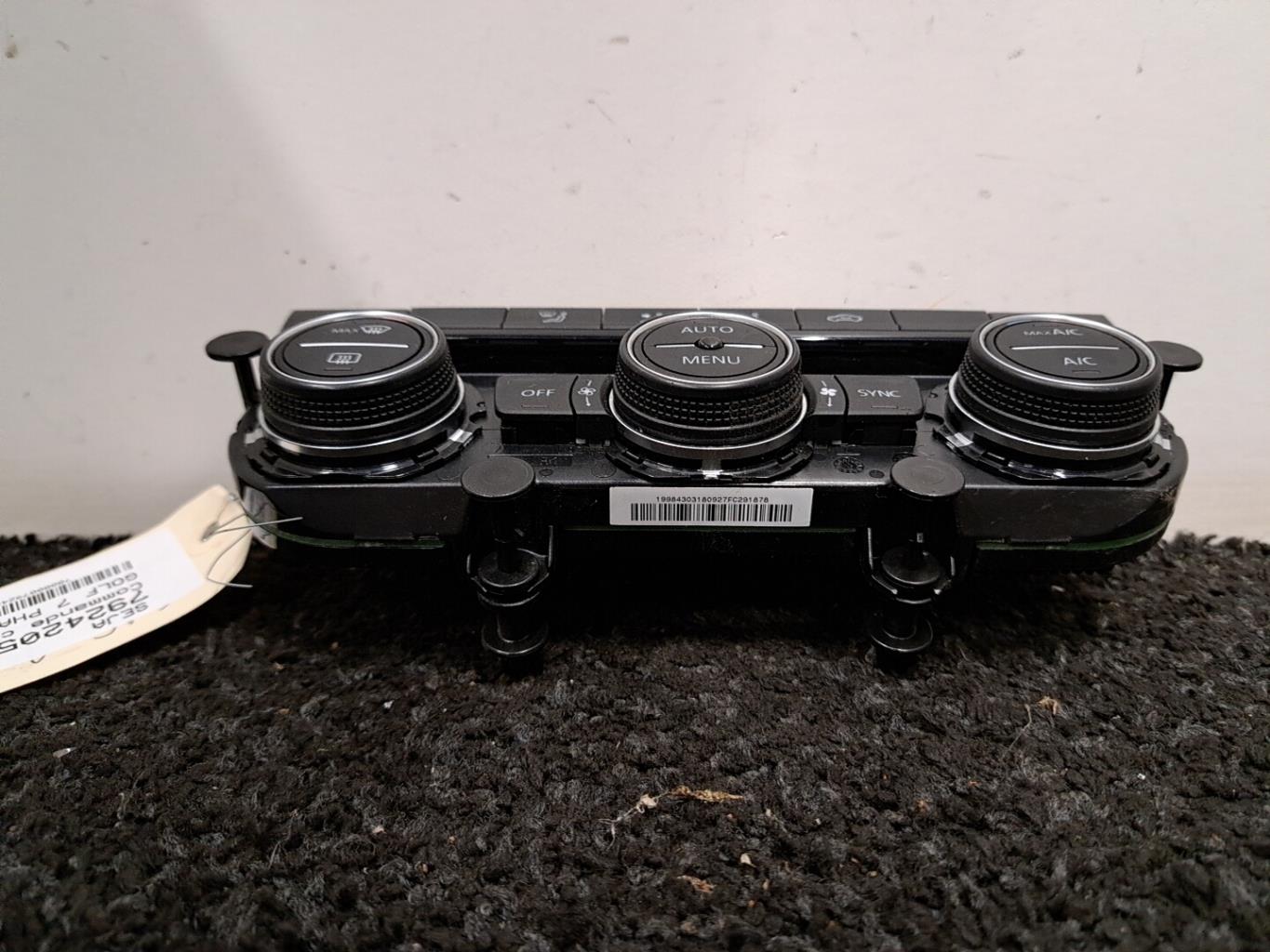 Commande chauffage VOLKSWAGEN GOLF 7 PHASE 2 Essence - 1