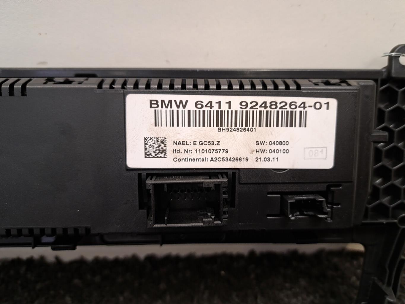Commande chauffage BMW X3 F25 PHASE 1 Diesel - 1