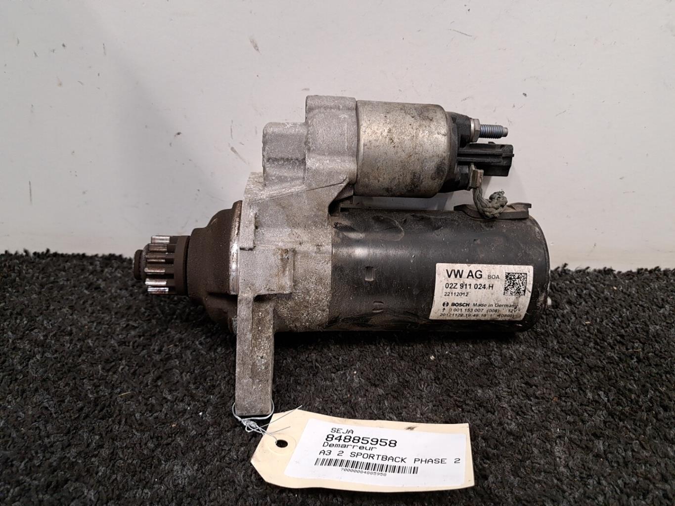 Demarreur AUDI A3 2 SPORTBACK PHASE 2 Diesel - 1