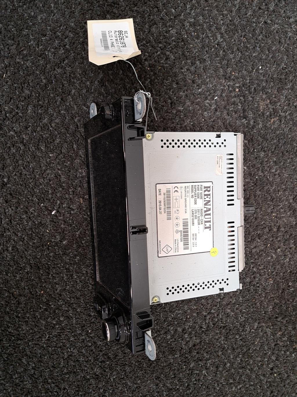 Autoradio d'origine RENAULT CLIO 4 PHASE 1 Diesel - 1