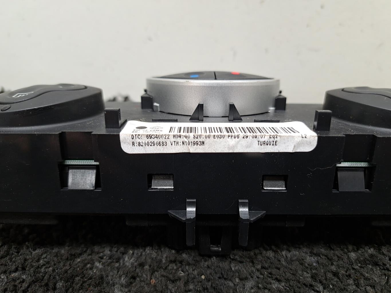 Commande chauffage RENAULT CLIO 3 PHASE 1 Essence - 1