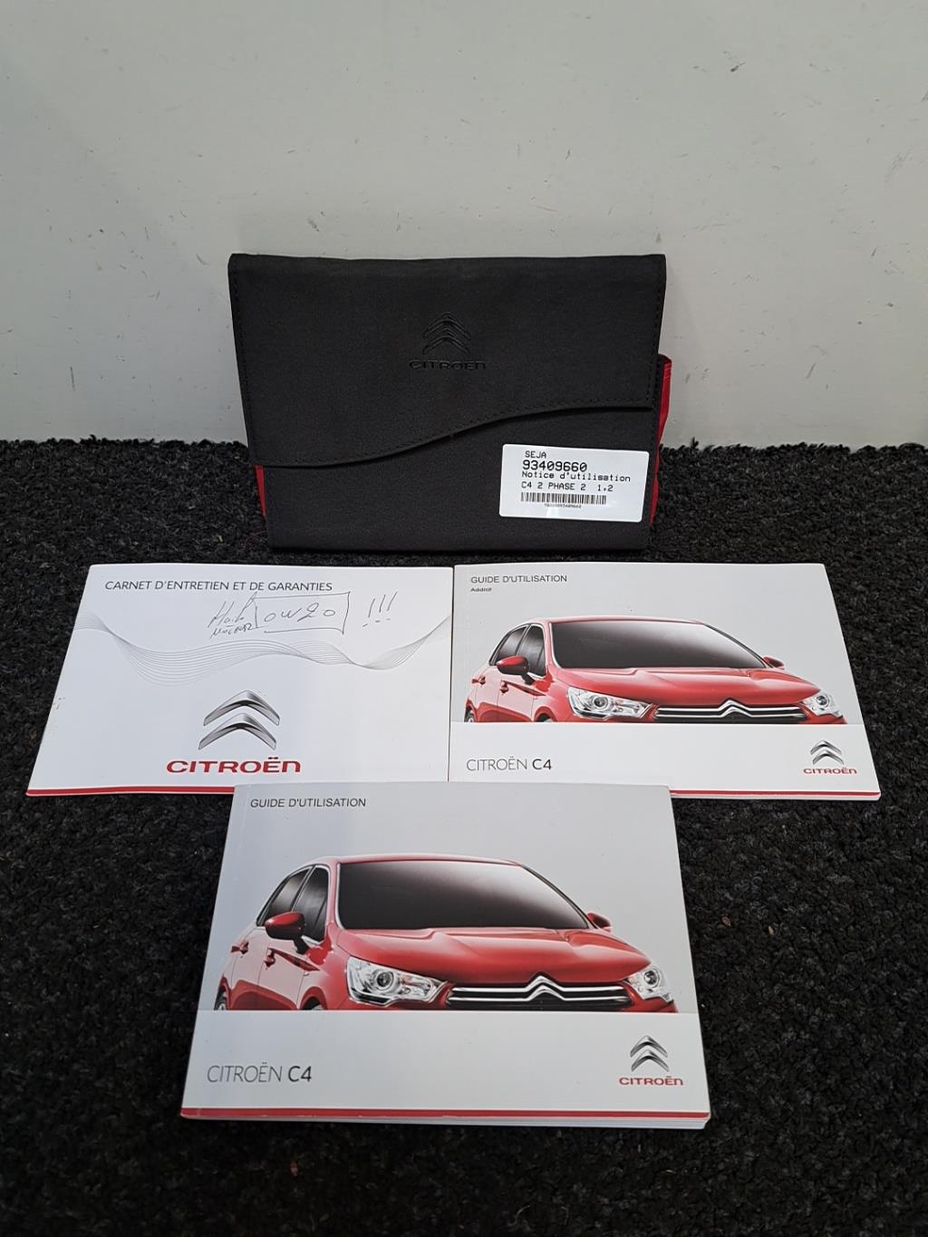 Notice d'utilisation CITROEN C4 2 PHASE 2 Essence - 1