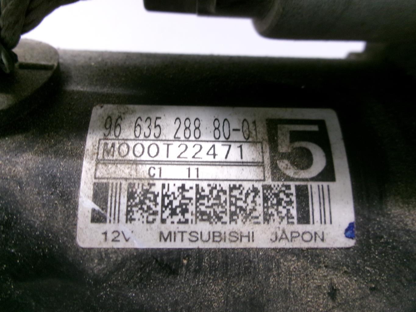 Motorino avviamento SUZUKI SX4 S-CROSS PHASE 1  - 1
