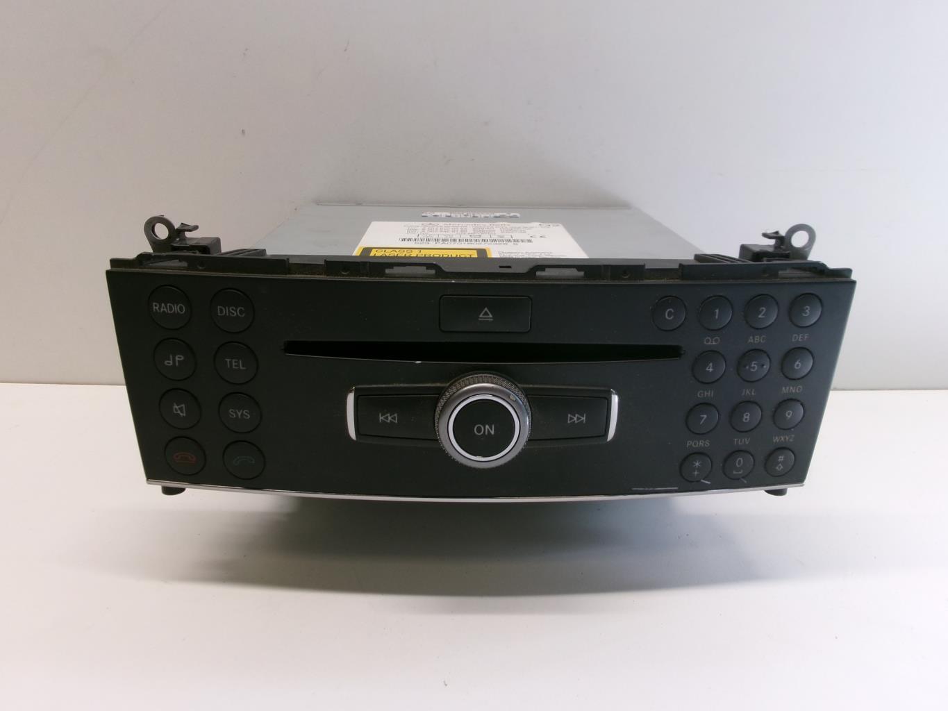 Autoradio originale MERCEDES CLASSE C 204 PHASE 1  - 1