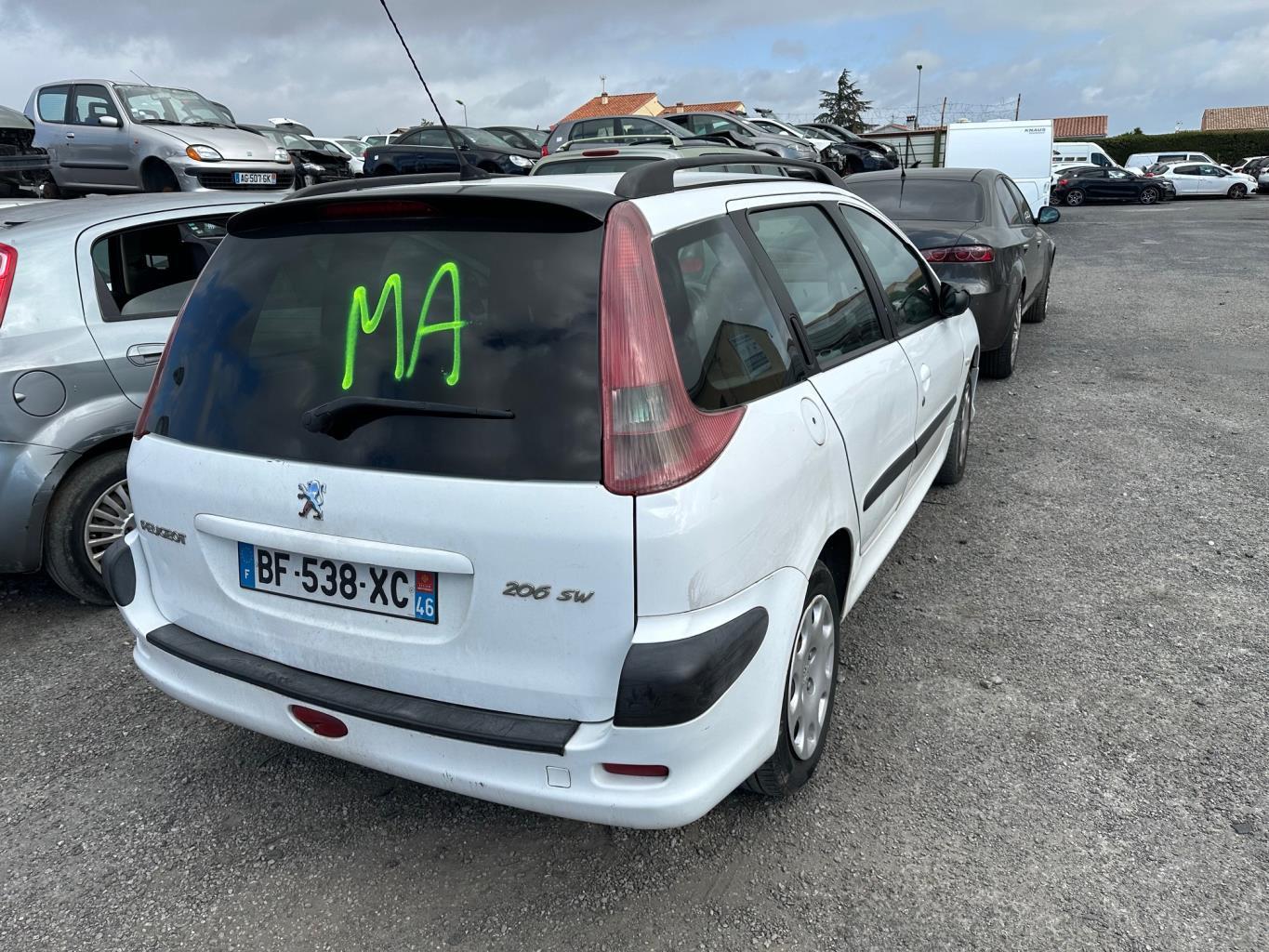 Fanale posteriore principale destro (luci) PEUGEOT 206 PHASE 2 BREAK Diésel - 1