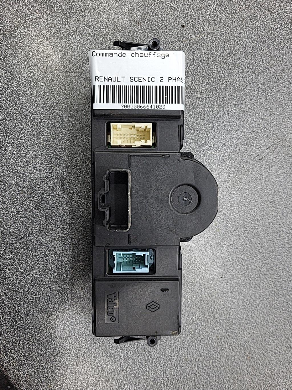 Commande chauffage RENAULT SCENIC 2 PHASE 1  - 1