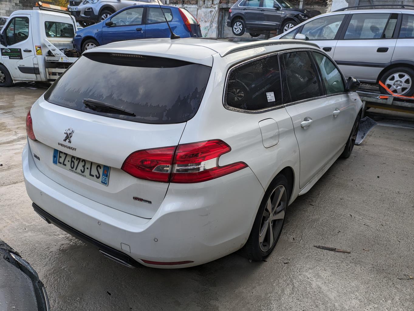Parasale posteriore sinistro PEUGEOT 308 2 SW PHASE 1 BREAK Diésel - 1