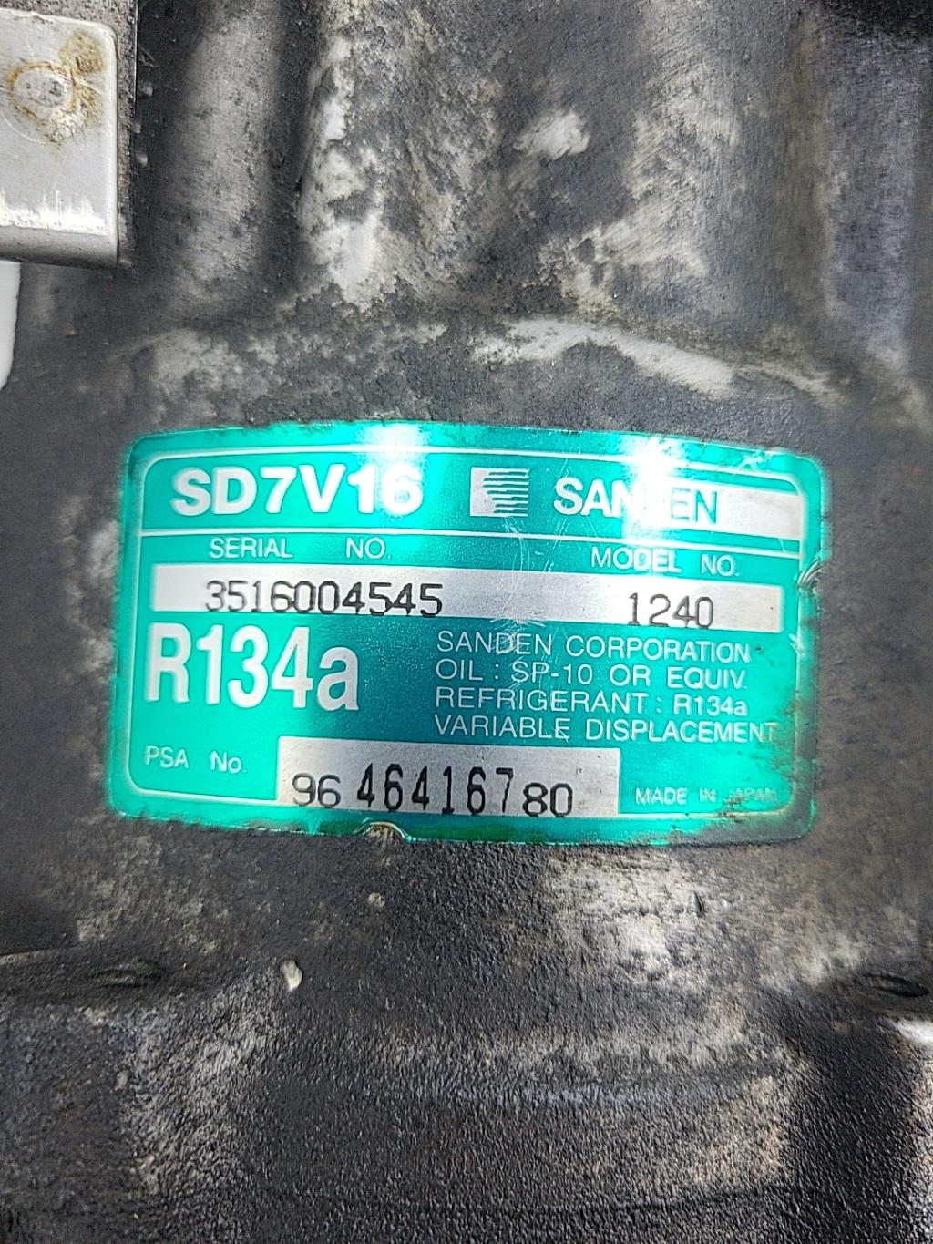 Compressore clima PEUGEOT 807  - 1
