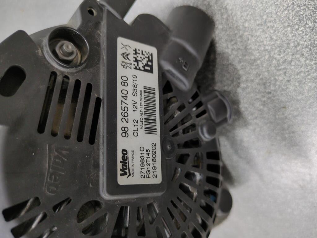 Alternatore PEUGEOT 2008 1 PHASE 2 Gasolina - 1