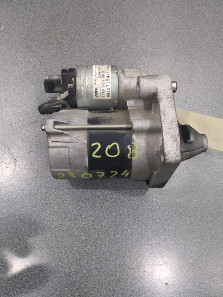 Motorino avviamento PEUGEOT 208 1 PHASE 2 Gasolina - 1