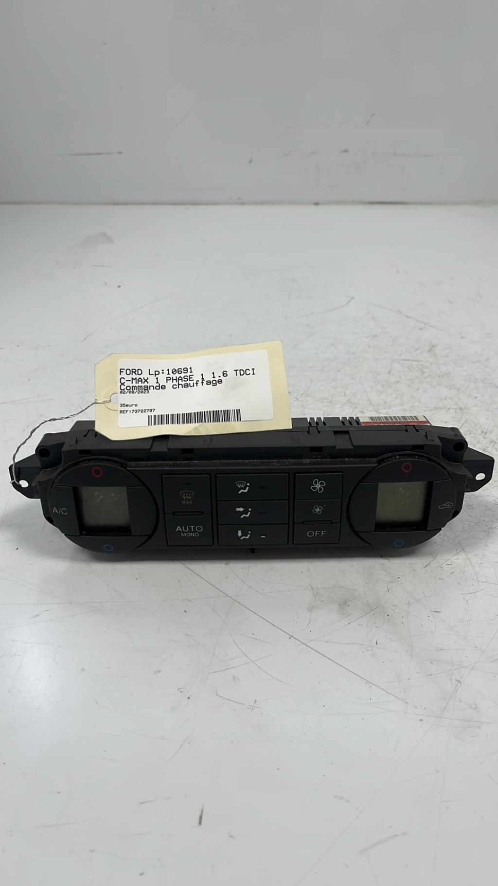 Commande chauffage FORD C-MAX 1 PHASE 1 Diesel - 1