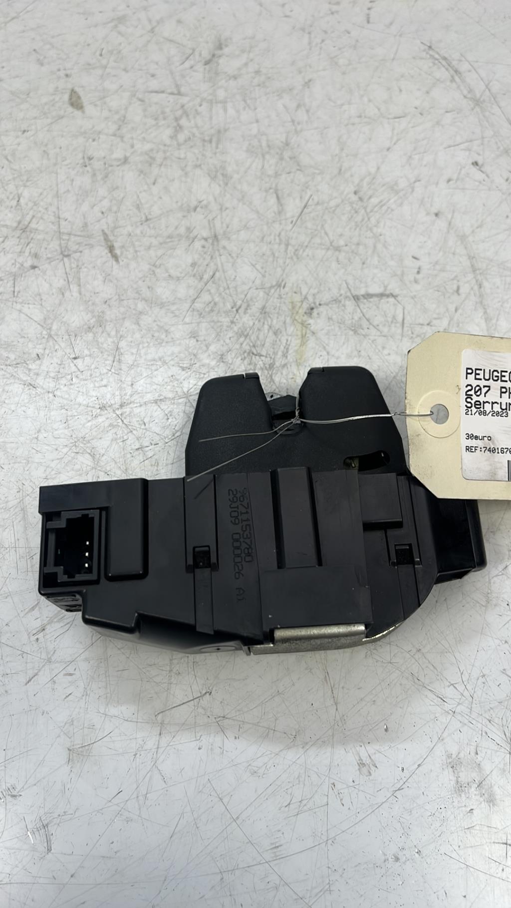 Serrure de coffre PEUGEOT 207 PHASE 1 Diesel - 1