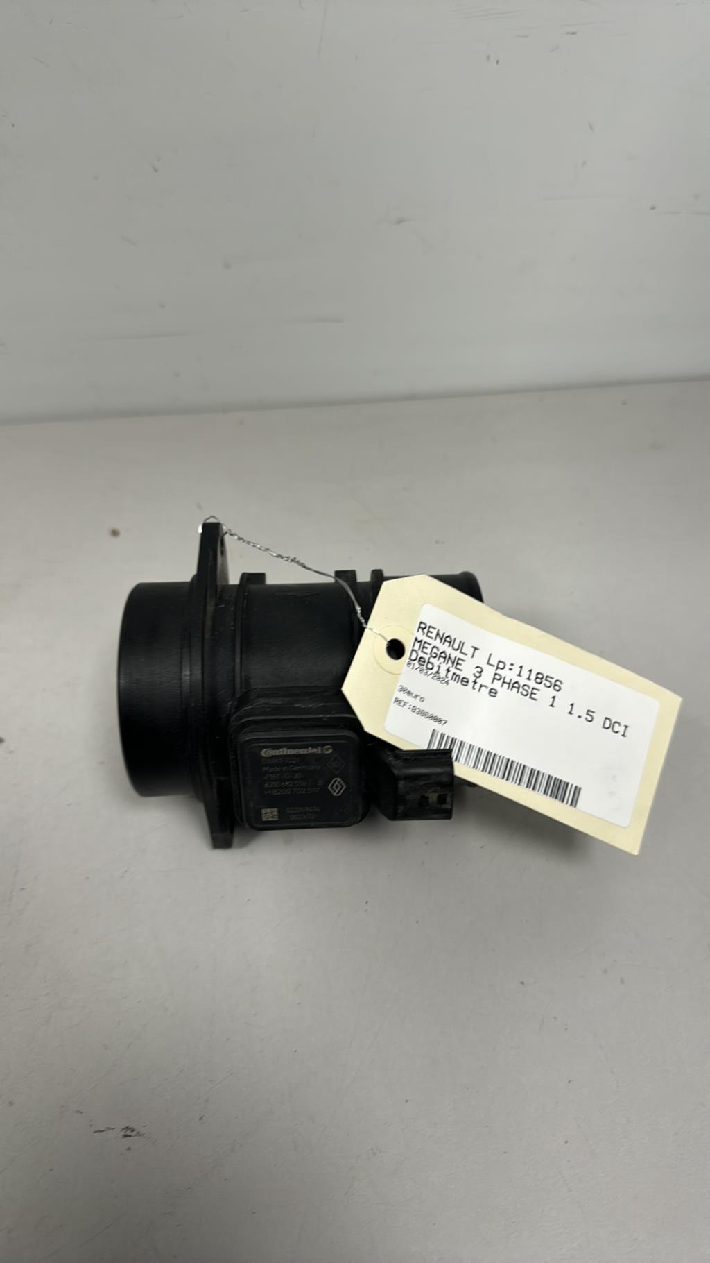 Debitmetre RENAULT MEGANE 3 PHASE 1 Diesel - 1