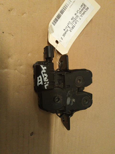 Serrure de coffre RENAULT GRAND SCENIC 3 PHASE 2 Diesel - 1
