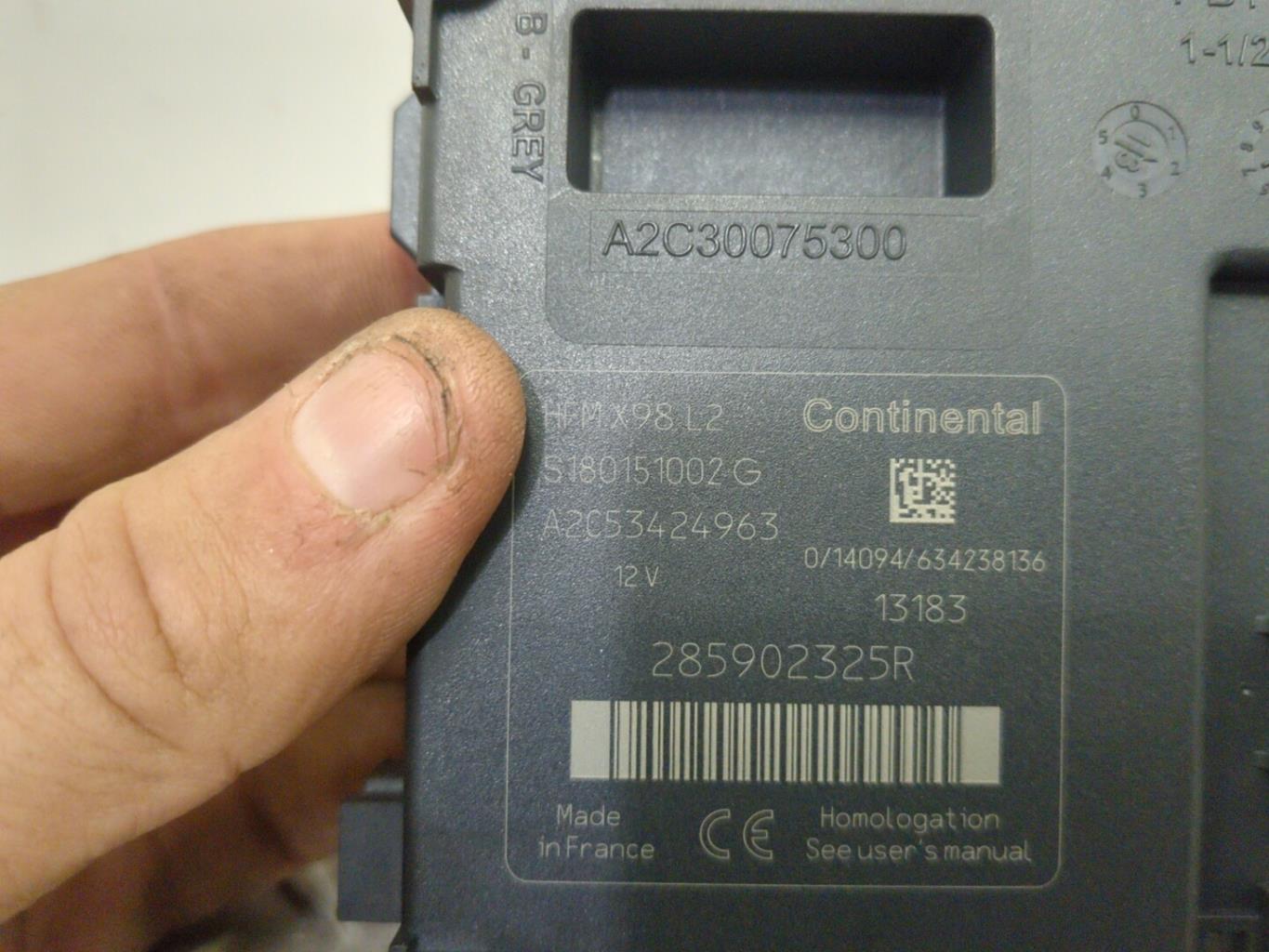 Module électronique RENAULT CLIO 4 PHASE 1 Essence - 1