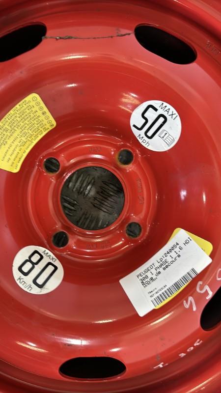 Roue de secours PEUGEOT 308 1 PHASE 1 Diesel - 1