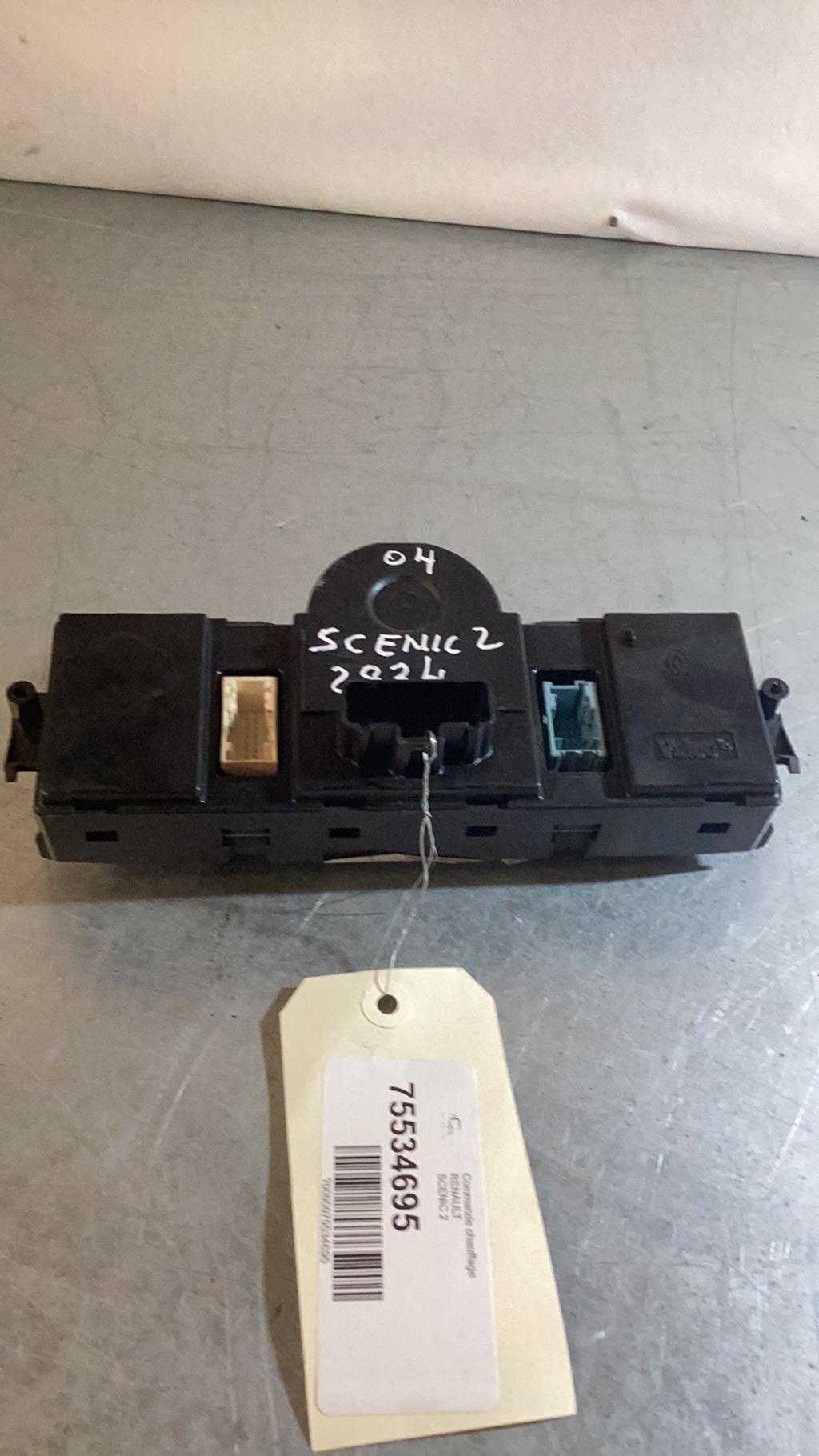 Commande chauffage RENAULT SCENIC  - 1