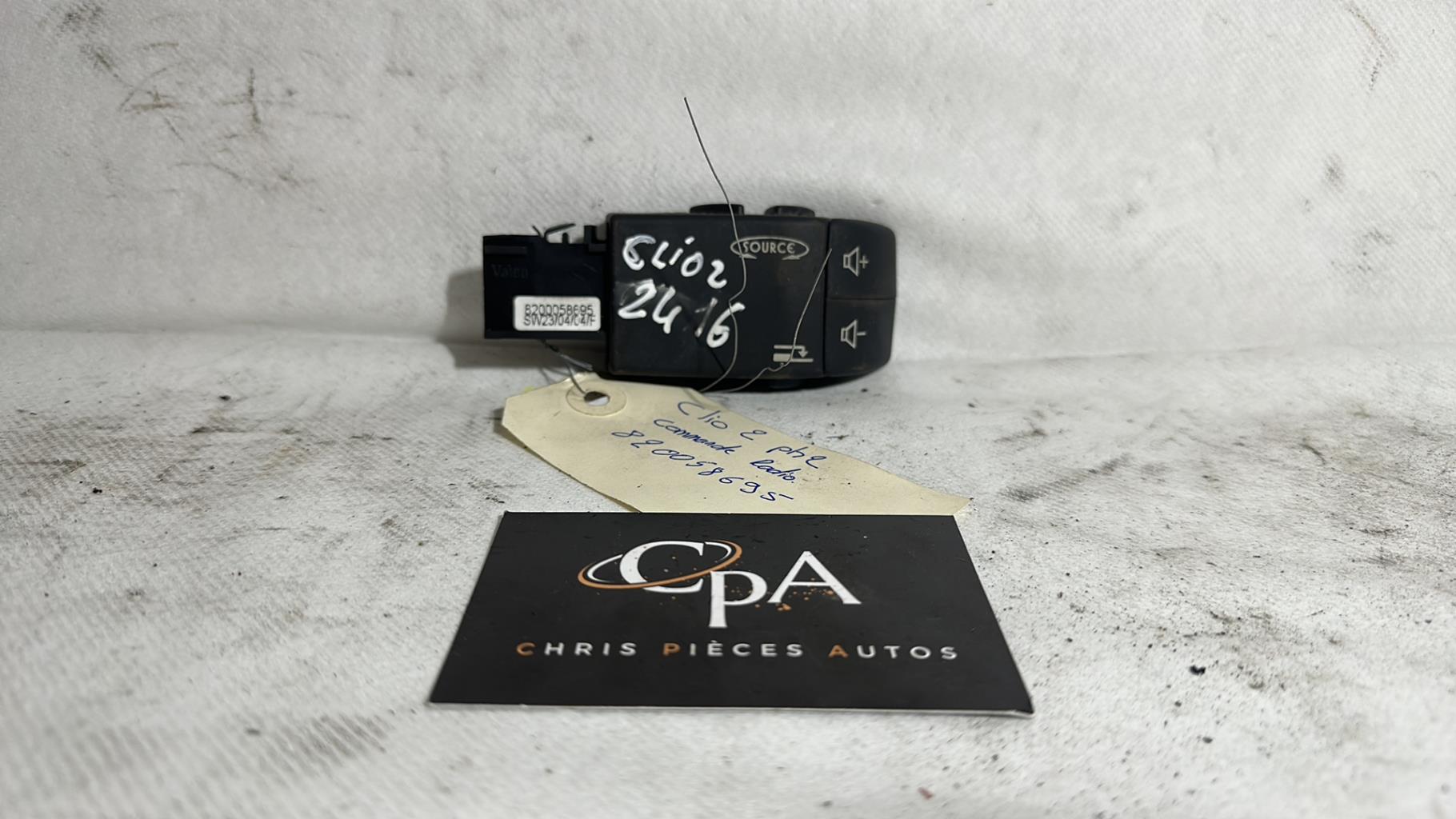 Commande autoradio RENAULT CLIO  - 1