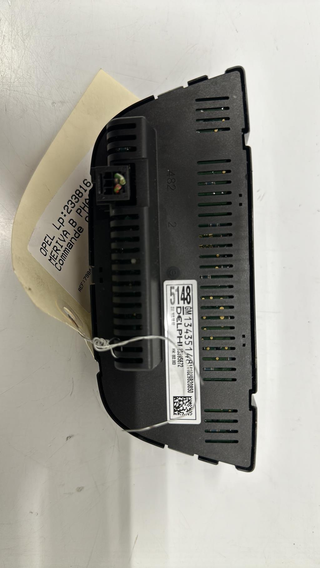 Commande chauffage OPEL MERIVA B PHASE 2 Diesel - 1