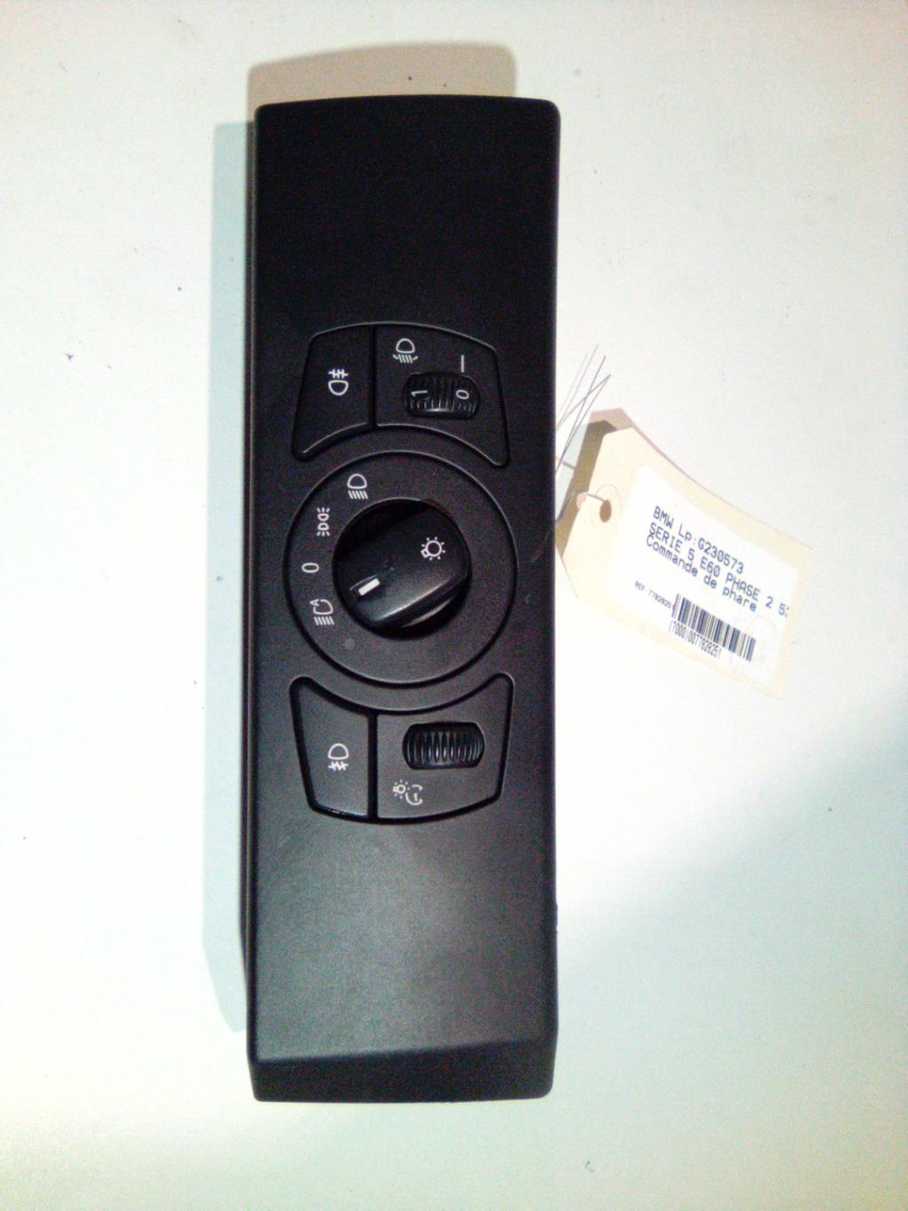 Commande de phare BMW SERIE 5 E60 PHASE 2 Diesel - 1
