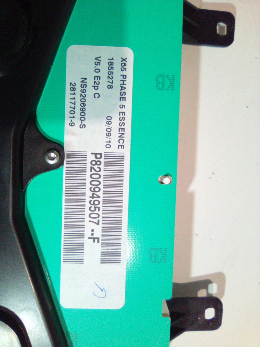 Compteur RENAULT CLIO 2 CAMPUS PHASE 2 Essence - 1
