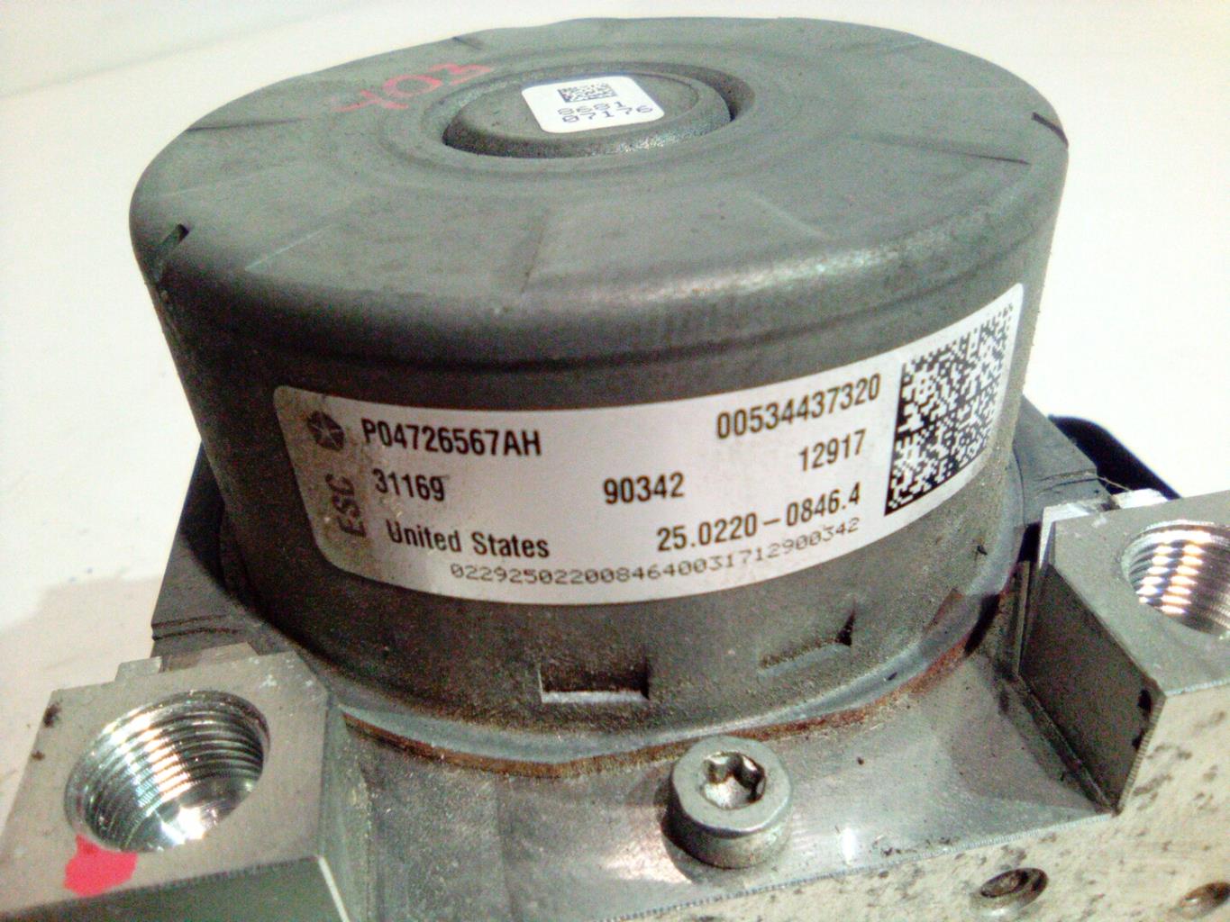 Bloc ABS (freins anti-blocage) JEEP COMPASS 2 PHASE 1 Diesel - 1