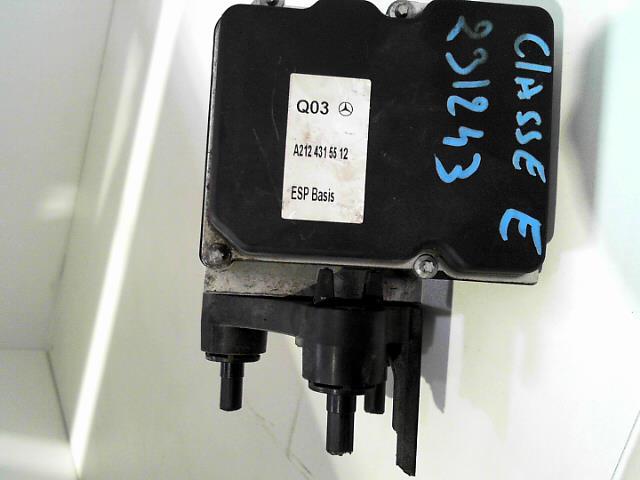 Blocco ABS (antibloccaggio freni) MERCEDES CLASSE E 212 PHASE 1 Diésel - 1