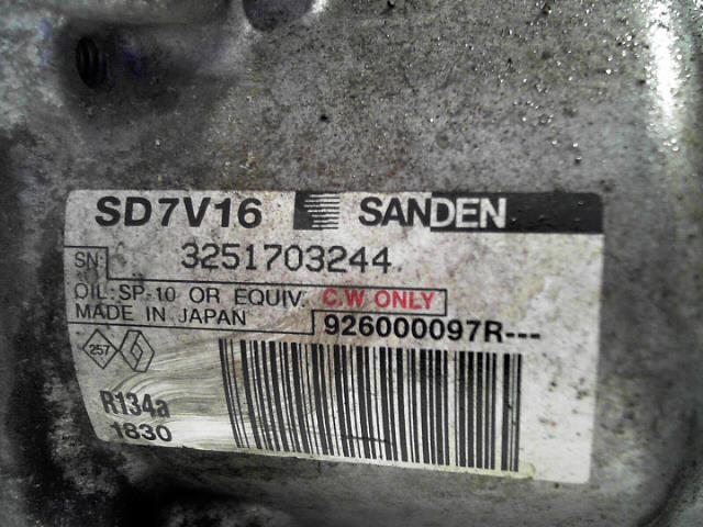 Compresseur clim DACIA DUSTER 1 PHASE 1 Essence - 1