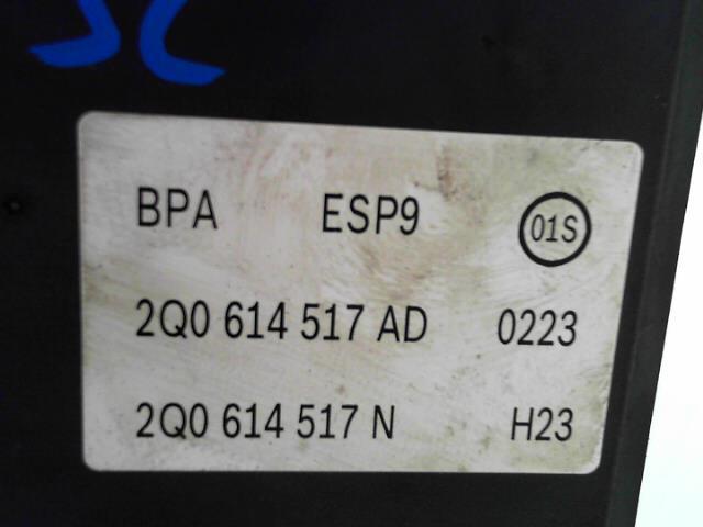Blocco ABS (antibloccaggio freni) VOLKSWAGEN POLO 6 PHASE 1 Gasolina - 1